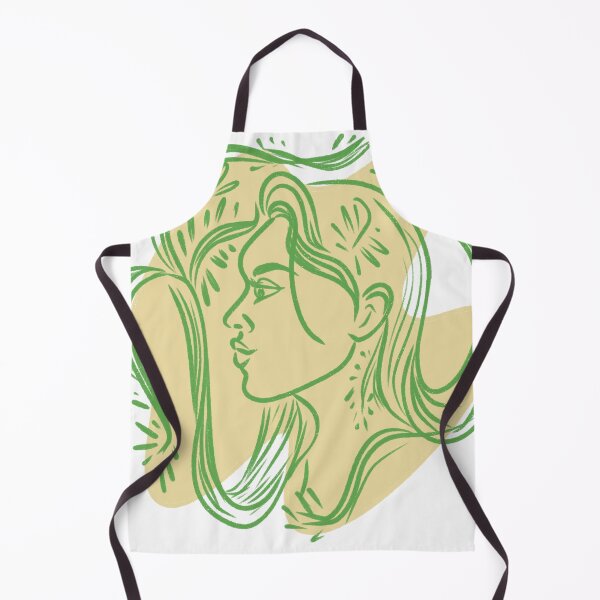 Item preview, Green girl designed and sold by ArtByLakmini.