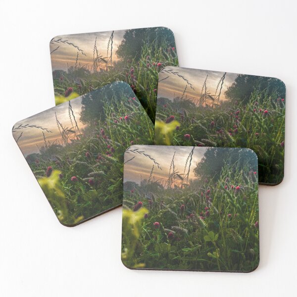 Item preview, Pink flowers in the sunset designed and sold by Shot-byjade.