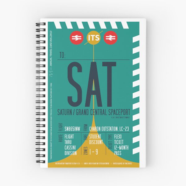 Item preview, Saturn Boarding Pass (Interplanetary Space Travel Ticket Collection) designed and sold by BGALAXY.