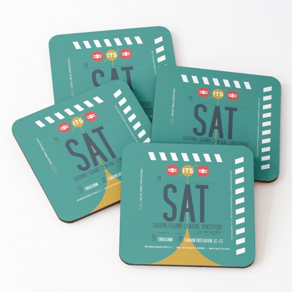 Item preview, Saturn Boarding Pass (Interplanetary Space Travel Ticket Collection) designed and sold by BGALAXY.