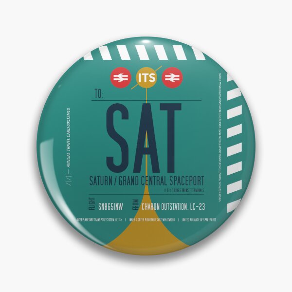 Artikelvorschau, Saturn Boarding Pass (Interplanetary Space Travel Ticket Collection) entworfen und verkauft von BGALAXY.