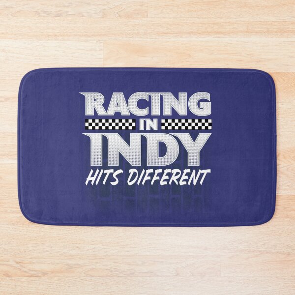 Item preview, Racing in Indy Hits Different (Grey & White) designed and sold by GX3-Creative.