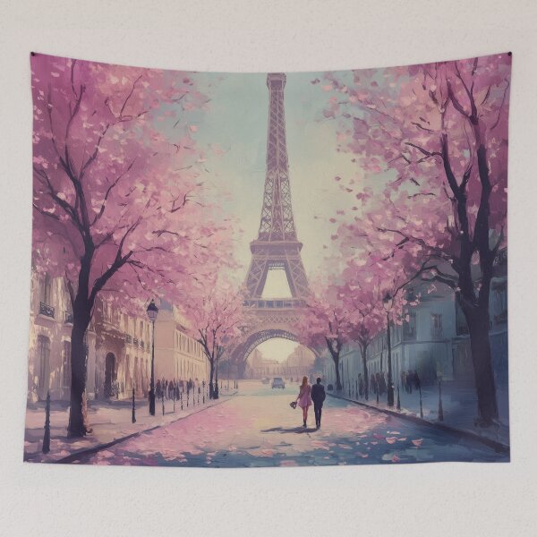 Item preview, Couple Walking In Paris in Spring designed and sold by Rtymer.