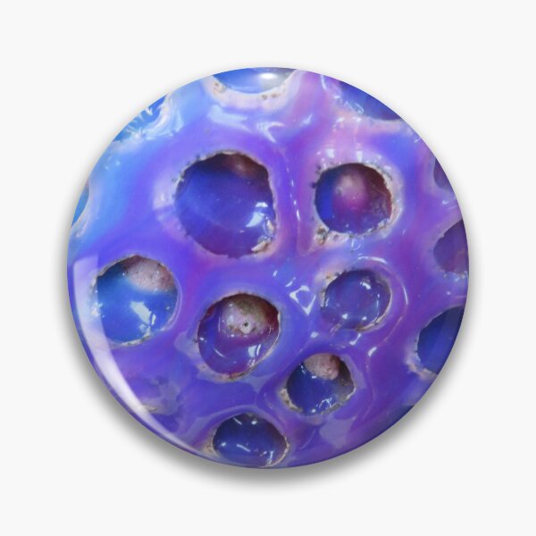 Item preview, Purple Trypophobia Alien Seed Pods designed and sold by ShutterbugBttns.
