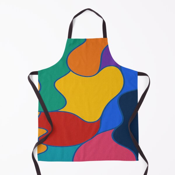 Item preview, Colorwave Contours – Vibrant Abstract Face Line Art designed and sold by Tethr.