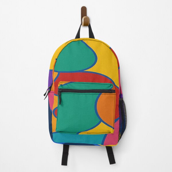 Item preview, Colorwave Contours – Vibrant Abstract Face Line Art designed and sold by Tethr.