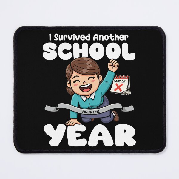 Item preview, I SURVIVED ANOTHER SCHOOL YEAR - TEACHER GIFT designed and sold by KEF Custom.