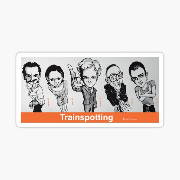 Trainspotting Sticker