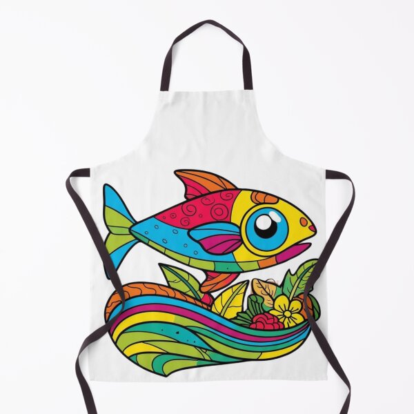Item preview, Colorful Fish Print – Sea Animal Art designed and sold by DariaCraft.