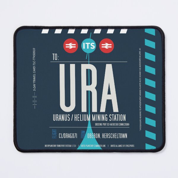 Item preview, Uranus Boarding Pass (Interplanetary Space Travel Ticket Collection) designed and sold by BGALAXY.
