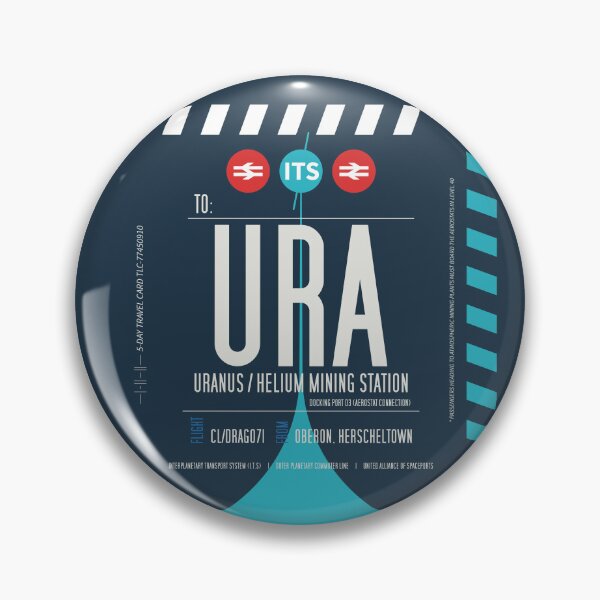 Item preview, Uranus Boarding Pass (Interplanetary Space Travel Ticket Collection) designed and sold by BGALAXY.