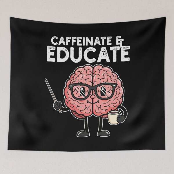 Item preview, CAFFEINATE AND EDUCATE - TEACHER GIFT designed and sold by KEF Custom.