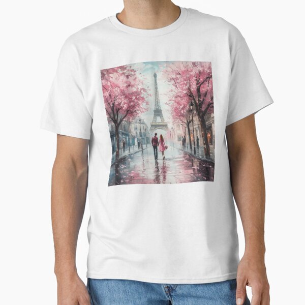 Item preview, Couple Walking In Paris in Spring designed and sold by Rtymer.