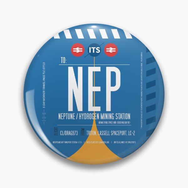 Artikelvorschau, Neptune Boarding Pass (Interplanetary Space Travel Ticket Collection) entworfen und verkauft von BGALAXY.