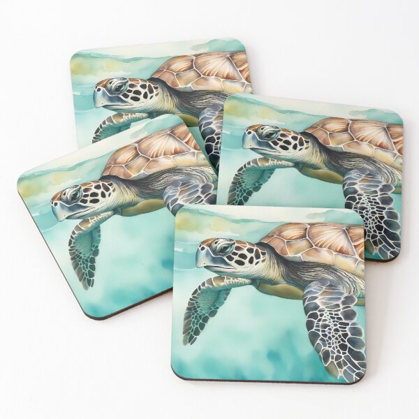 Item preview, Beautiful Turtle in Lake designed and sold by CalmnessbyChoice.