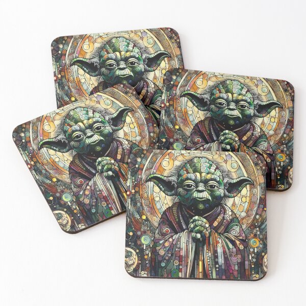 Item preview, The Master of Balance – Mystical Art in Decorative Mosaic Style designed and sold by  Ojo de Lilith.