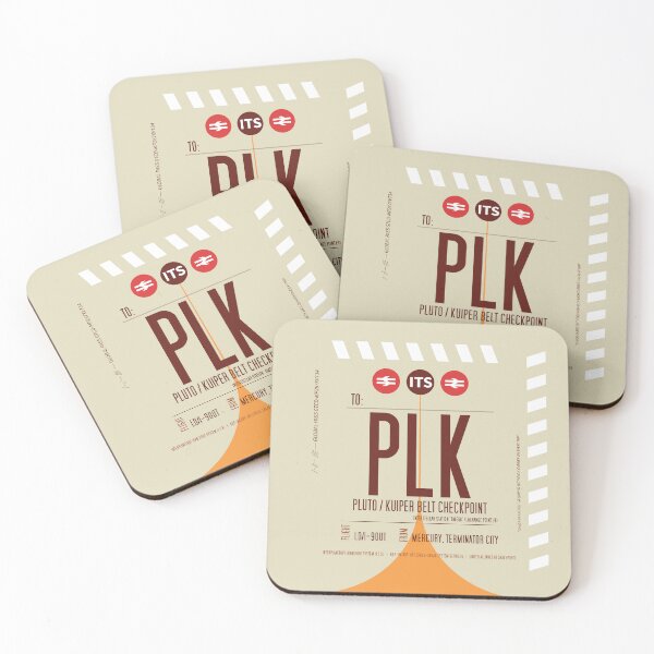 Item preview, Dwarf Planet Pluto Boarding Pass (Interplanetary Space Travel Ticket Collection) designed and sold by BGALAXY.