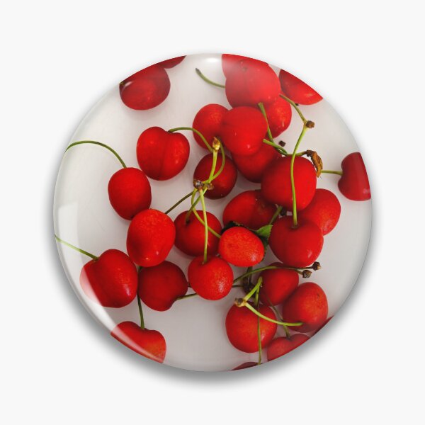 Item preview, Vibrant Red Berries for Summer Wall Art designed and sold by LukianArtPrint.