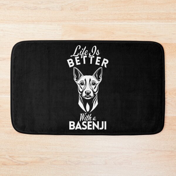 Item preview, Life Is Better With a Basenji – Minimalist Elegant and Independent Dog Design for Basenji Moms designed and sold by GoodyPaws.