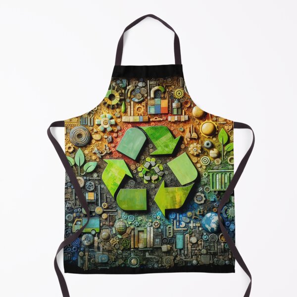 Item preview, Recycle Logo Design, Sustainable Living Symbol, Eco-Friendly Graphic, Green Planet Art designed and sold by RevGens.