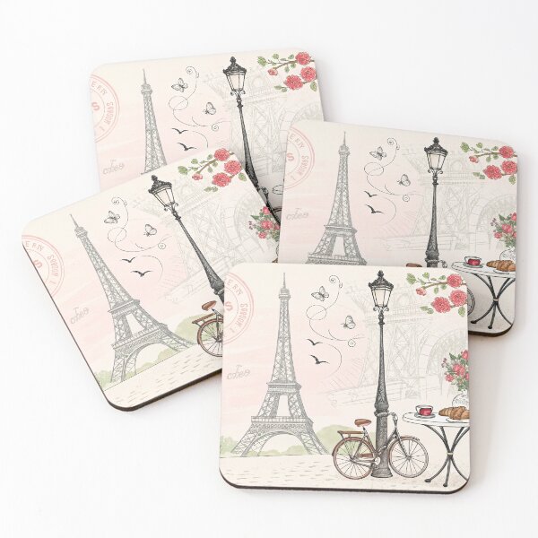Item preview, A stylish, artistic illustration of Paris  designed and sold by elkuni.