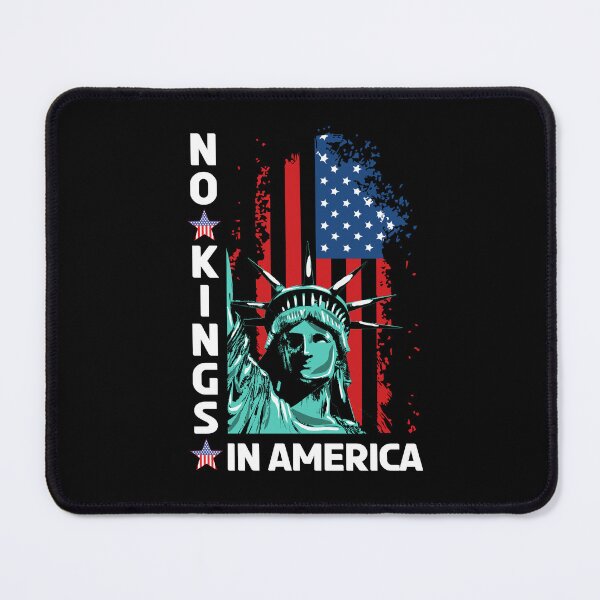 Item preview, No Kings in America – Anti Trump Statue of Liberty Design designed and sold by Dmetalx Art Apparel.