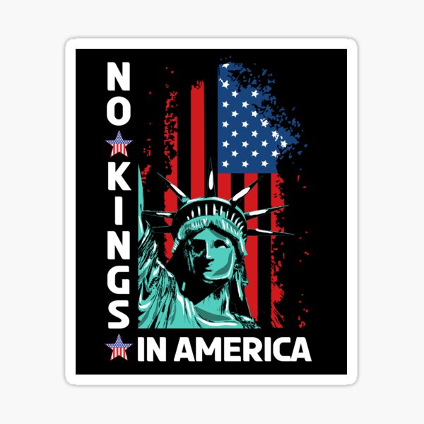 Artikel-Vorschau von Keine Könige in Amerika – Anti-Trump-Design der Freiheitsstatue, designt und verkauft von Dmetalx Art Apparel.