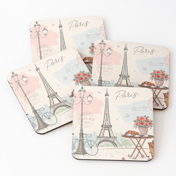 Item preview, A stylish, artistic illustration of Paris  designed and sold by elkuni.