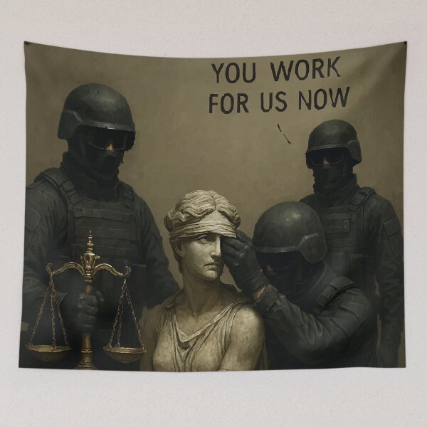 Item preview, Justice in Chains designed and sold by AbstractAnom.