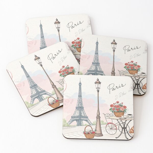 Item preview, A stylish, artistic illustration of Paris  designed and sold by elkuni.