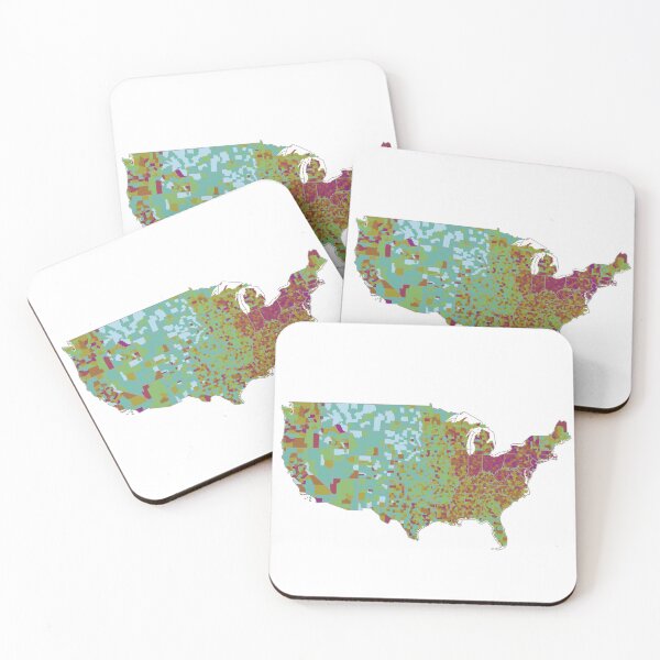 Item preview, Environment: a map of Air Quality designed and sold by DreamingBeetle.