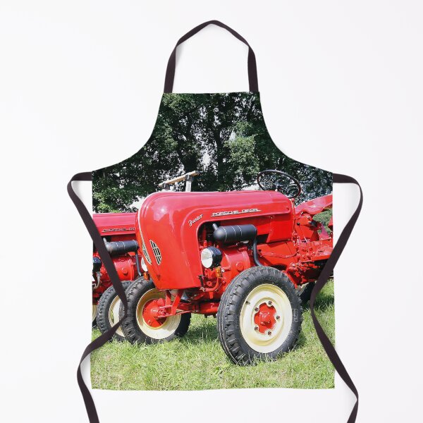 Item preview, 1958 Porsche Diesel Junior Tractor designed and sold by Peter Kraaibeek | Generative Designs and Car Art.