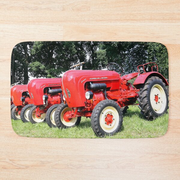 Item preview, 1958 Porsche Diesel Junior Tractor designed and sold by Peter Kraaibeek | Generative Designs and Car Art.
