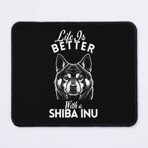 Item preview, Life Is Better With a Shiba Inu – Minimalist Bold and Spirited Japanese Dog Design designed and sold by GoodyPaws.
