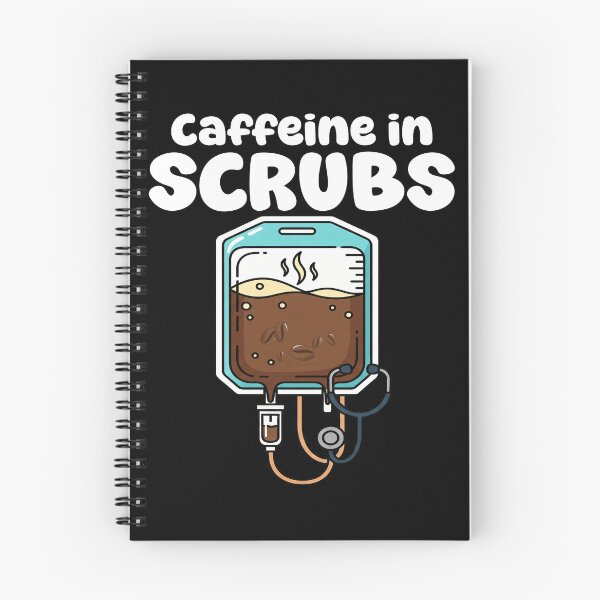 Item preview, CAFFEINE IN SCRUBS - NURSE GIFT designed and sold by KEF Custom.
