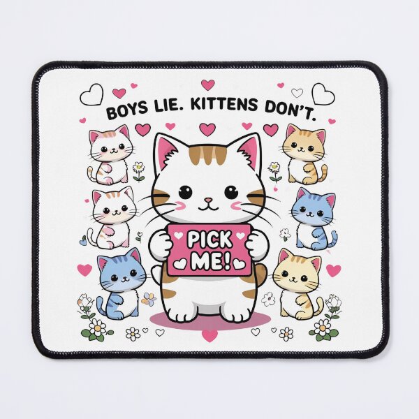 Item preview, Boys Lie. Kittens Don't. designed and sold by Boy Bye Boutique.