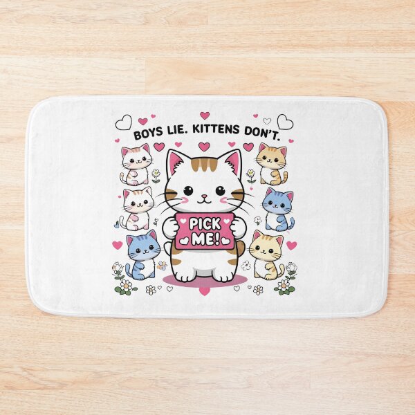 Item preview, Los niños mienten. Los gatitos no. designed and sold by Boy Bye Boutique.