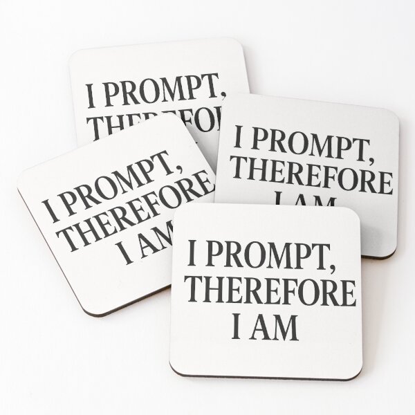 Item preview, > Artificially Intelligent, Emotionally Unavailable – Funny AI Tech Quote0 designed and sold by Prompted Vibes .
