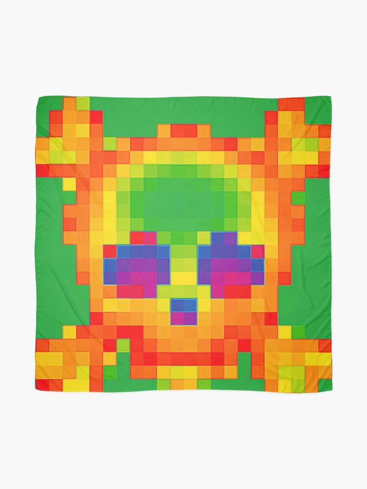 Alternate view of Emojii skullii-pix • 9 Scarf