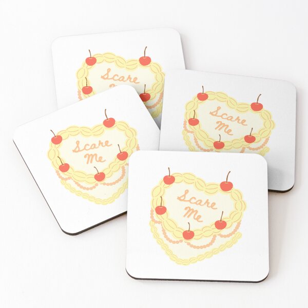 Item preview, Scare Me Heart Cake - Yellow designed and sold by ham.