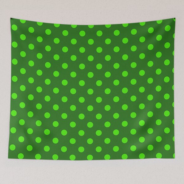 Item preview, Green On Green Polka Dots Pattern Design  designed and sold by PatternTitan.