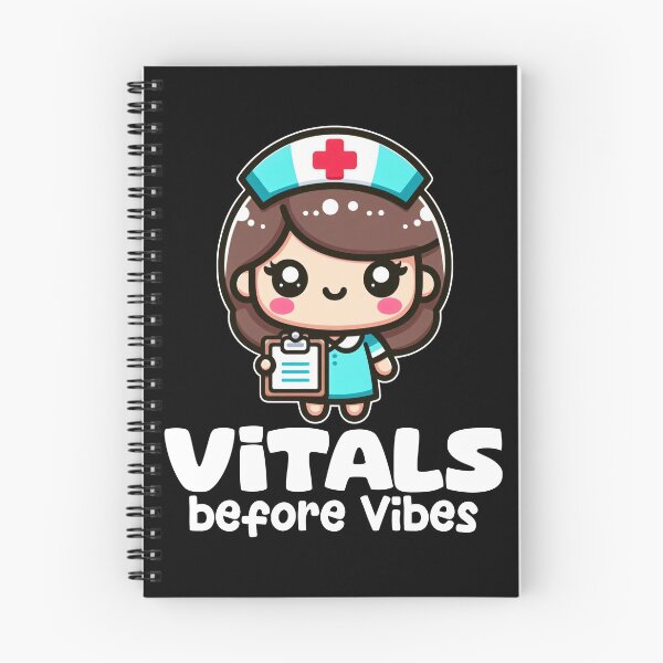 Item preview, VITALS BEFORE VIBES - NURSE GIFT designed and sold by KEF Custom.
