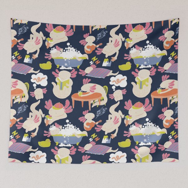 Item preview, Day in the life of an axolotl designed and sold by Polachee.