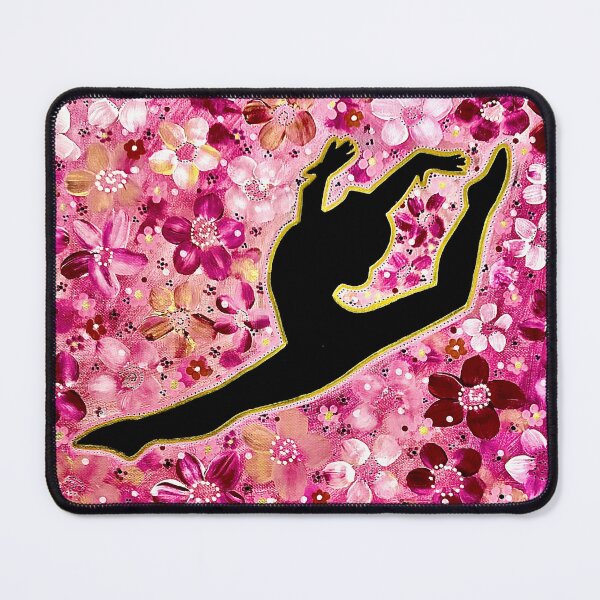 Item preview, Pink Floral Gymnast designed and sold by Oopsie.Daisies.