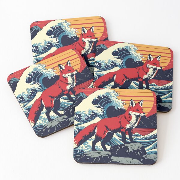Item preview, a Red Fox - japanese islands - Scythianshead design  designed and sold by Scythianshead .