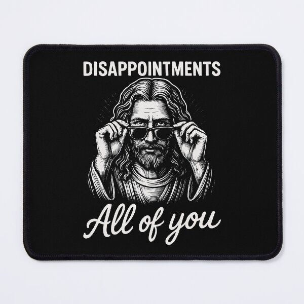 Item preview, Disappointments – All of You: Funny Judgmental Jesus Meme Design designed and sold by Victor Shadehorn.