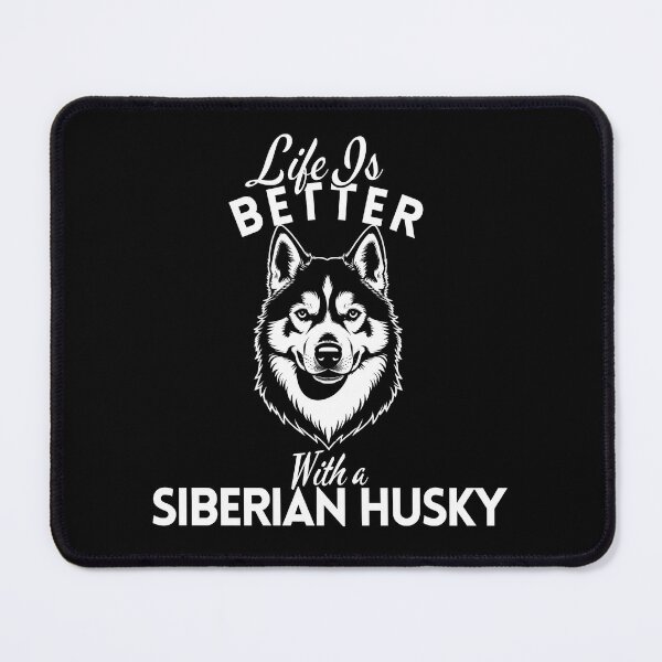 Item preview, Life Is Better With a Husky – Minimalist Energetic and Wild-Spirited Dog Design designed and sold by GoodyPaws.