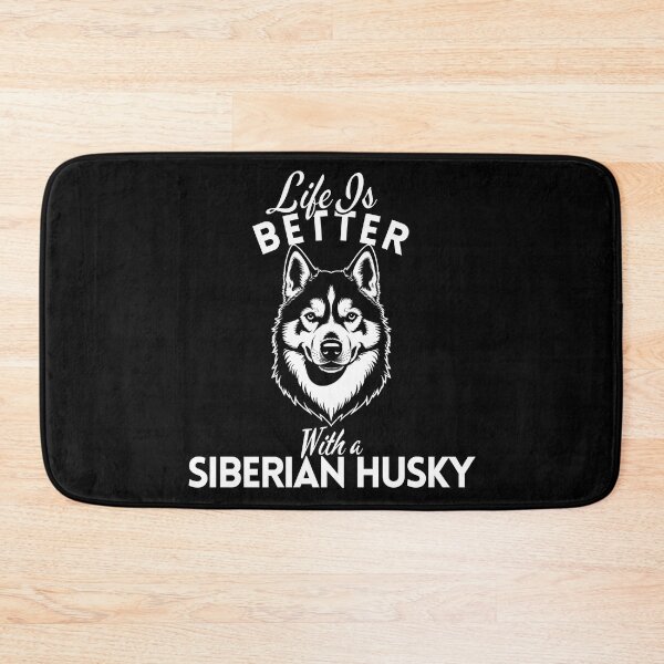 Item preview, Life Is Better With a Husky – Minimalist Energetic and Wild-Spirited Dog Design designed and sold by GoodyPaws.