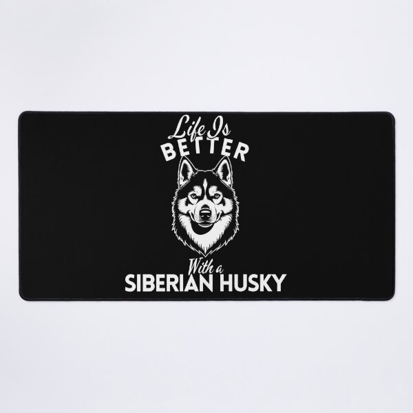 Item preview, Life Is Better With a Husky – Minimalist Energetic and Wild-Spirited Dog Design designed and sold by GoodyPaws.