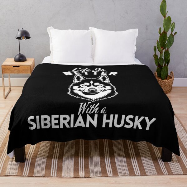 Item preview, Life Is Better With a Husky – Minimalist Energetic and Wild-Spirited Dog Design designed and sold by GoodyPaws.